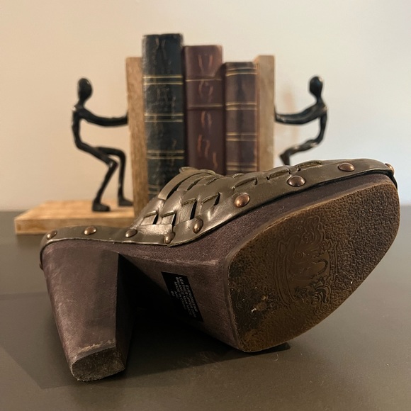 Preloved NINE WEST Vintage American Collection Evergreen Olive Green Khak - Picture 11 of 16